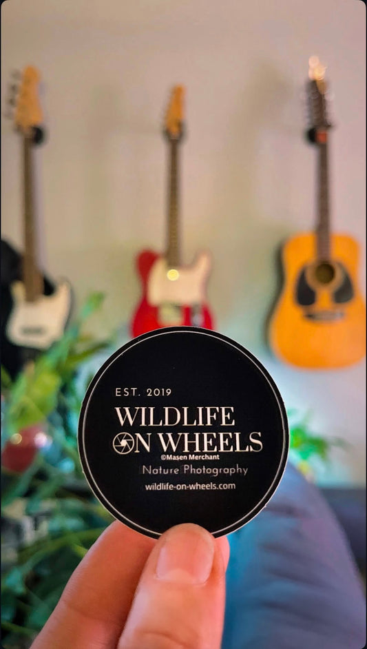 Wildlife On Wheels Sticker